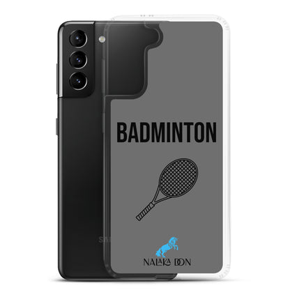 Badminton - Clear Case for Samsung®