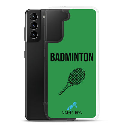 Badminton - Clear Case for Samsung®