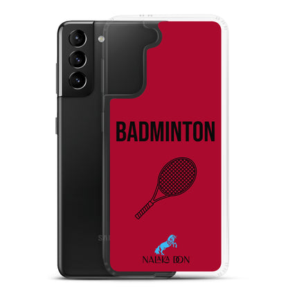 Badminton - Clear Case for Samsung®