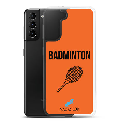 Badminton - Clear Case for Samsung®