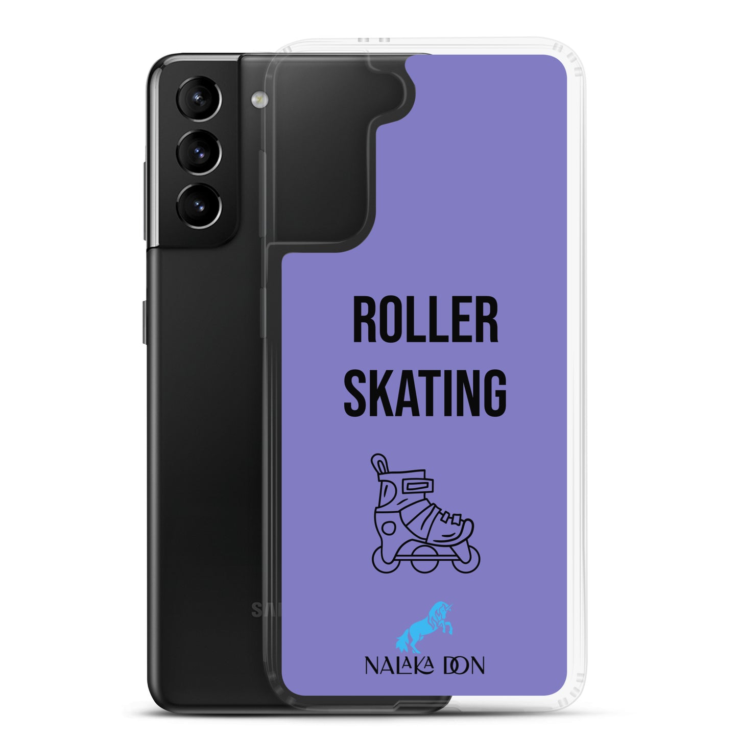 Roller Skating - Clear Case for Samsung®