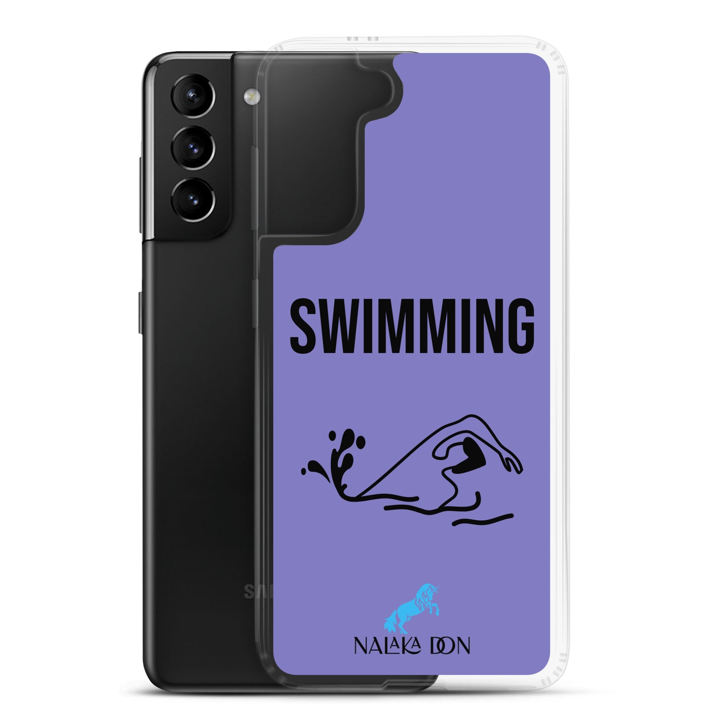 Swimming - Clear Case for Samsung®