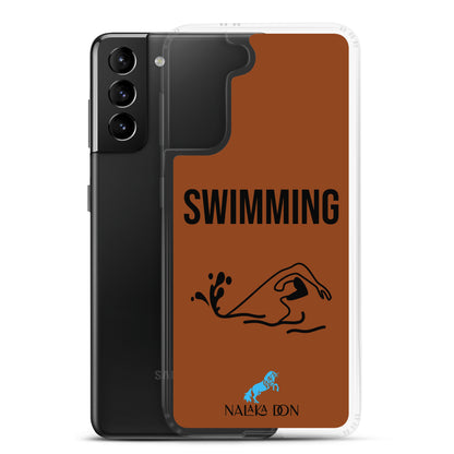 Swimming - Clear Case for Samsung®