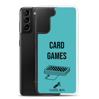 Card Games - Clear Case for Samsung®