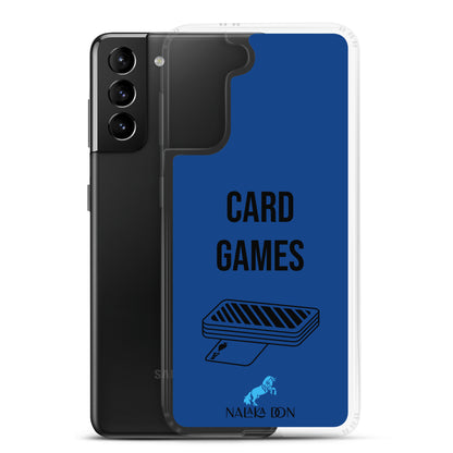 Card Games - Clear Case for Samsung®