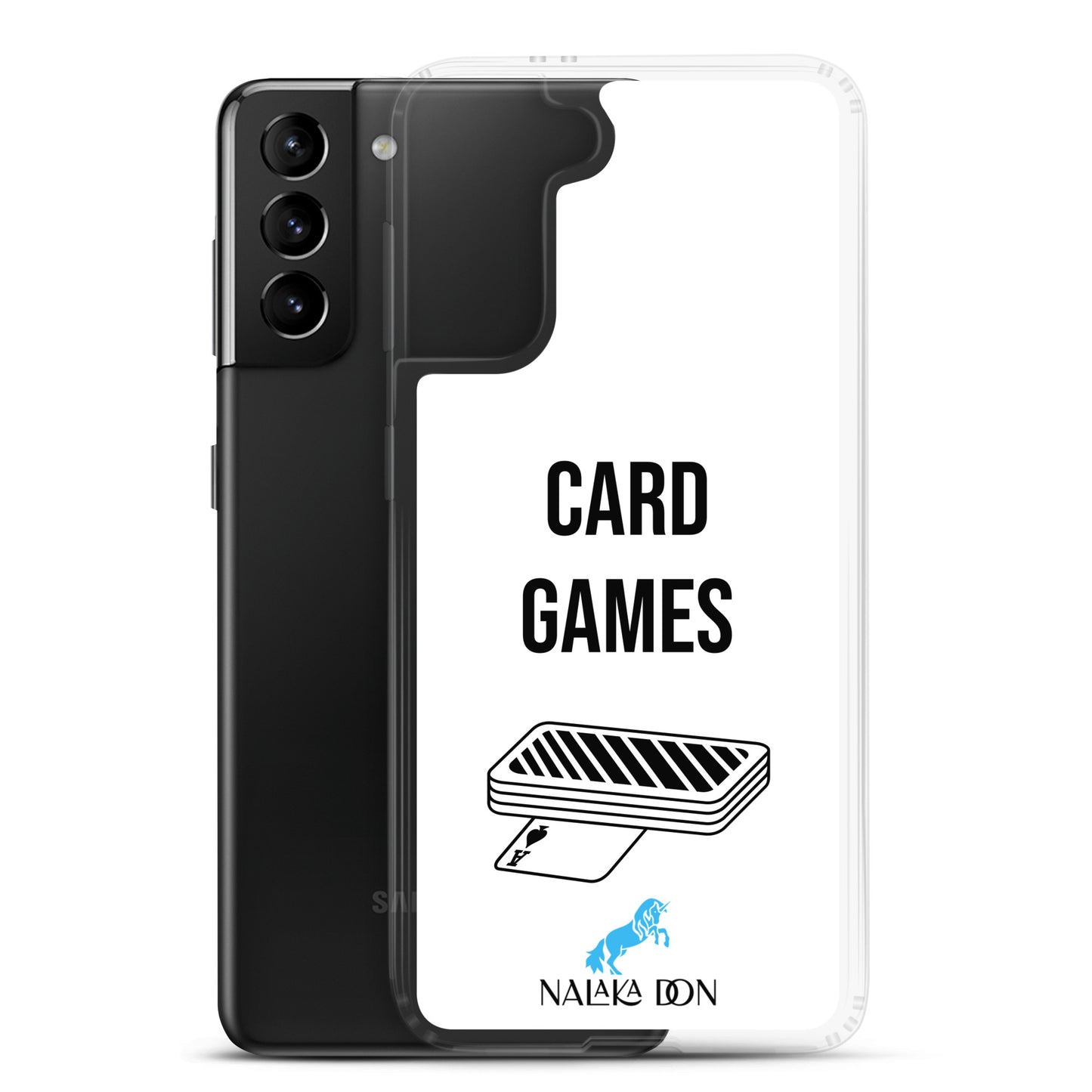 Card Games - Clear Case for Samsung®