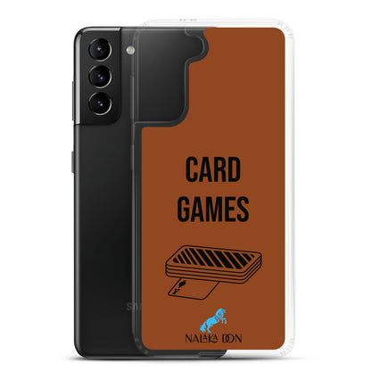 Card Games - Clear Case for Samsung®
