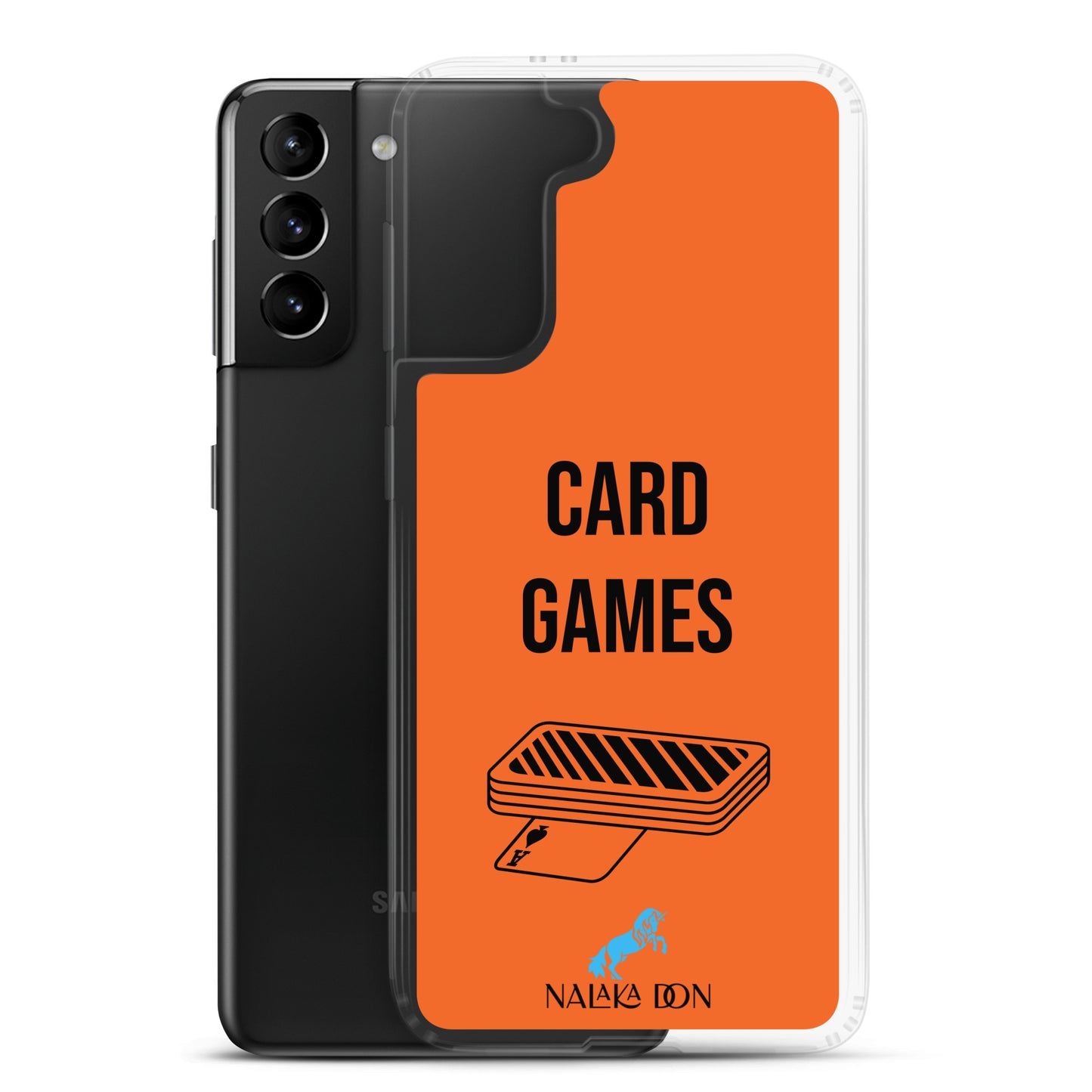 Card Games - Clear Case for Samsung®