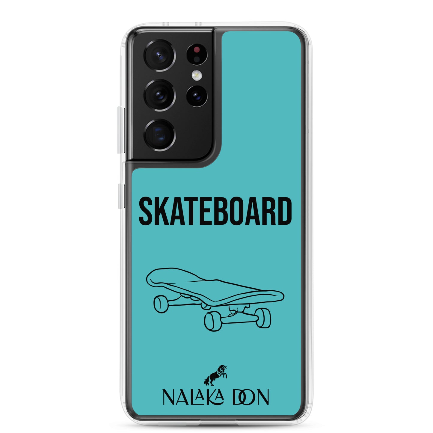 Skateboard - Clear Case for Samsung®