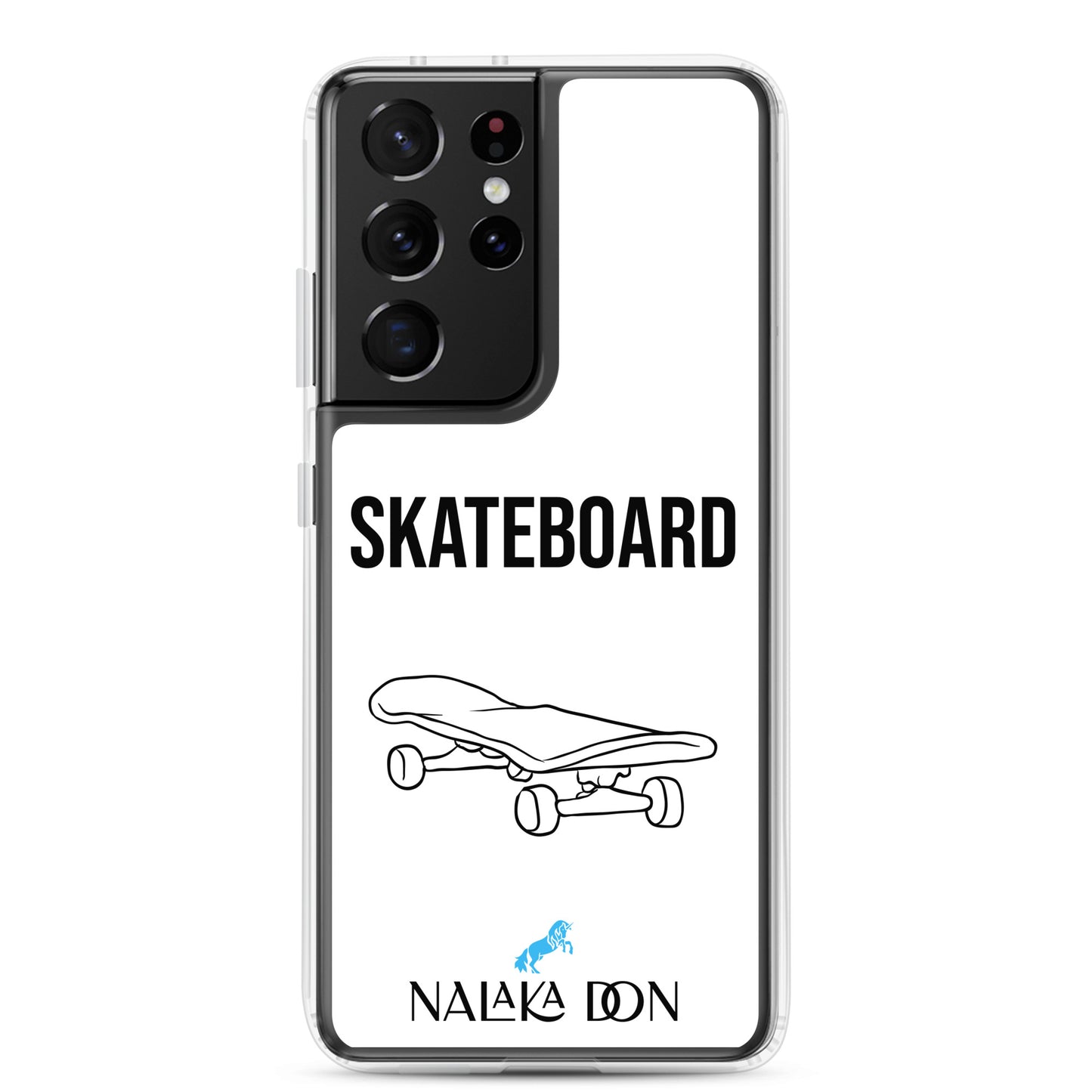 Skateboard - Clear Case for Samsung®