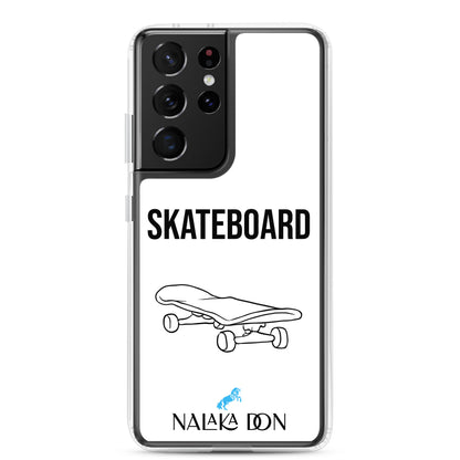 Skateboard - Clear Case for Samsung®
