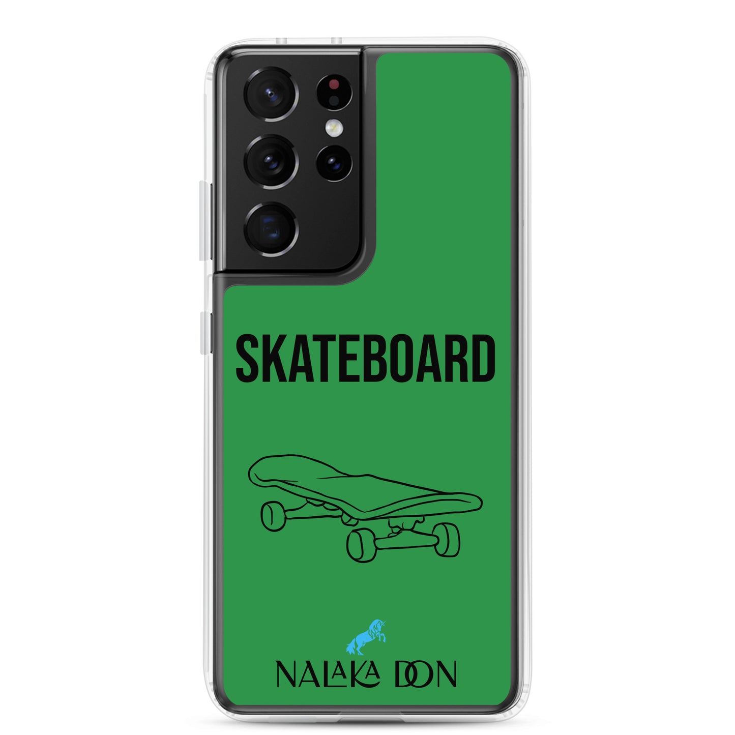 Skateboard - Clear Case for Samsung®