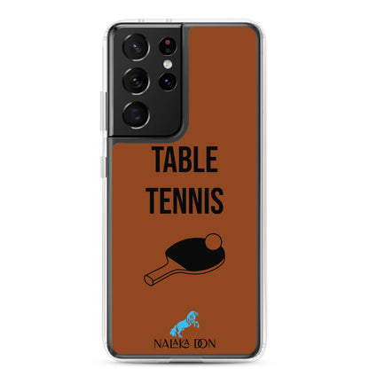 Table Tennis - Clear Case for Samsung®