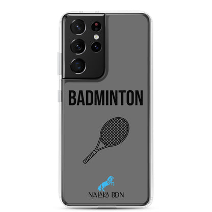 Badminton - Clear Case for Samsung®
