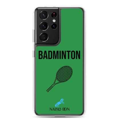 Badminton - Clear Case for Samsung®