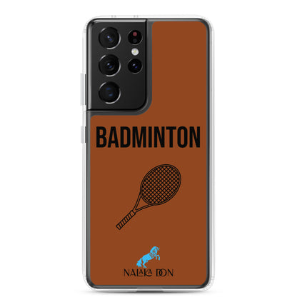 Badminton - Clear Case for Samsung®
