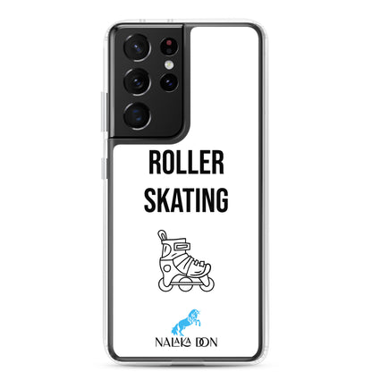 Roller Skating - Clear Case for Samsung®