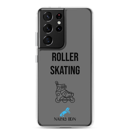 Roller Skating - Clear Case for Samsung®