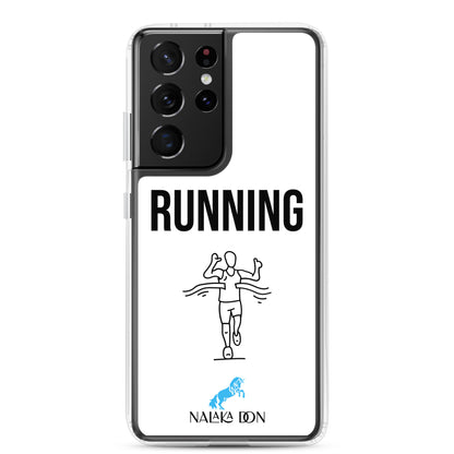 Running - Clear Case for Samsung®