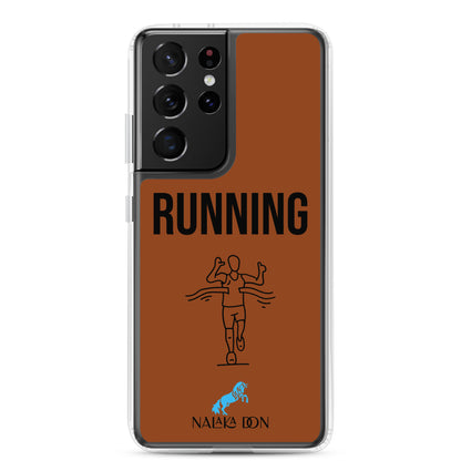 Running - Clear Case for Samsung®