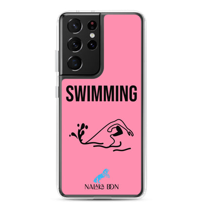 Swimming - Clear Case for Samsung®