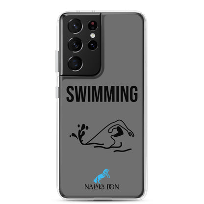 Swimming - Clear Case for Samsung®
