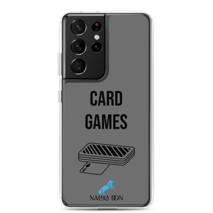Card Games - Clear Case for Samsung®