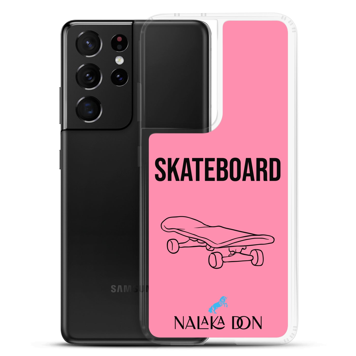 Skateboard - Clear Case for Samsung®