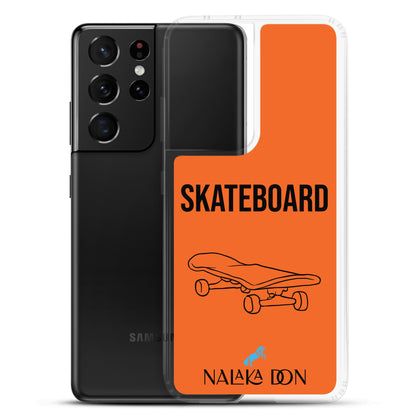 Skateboard - Clear Case for Samsung®
