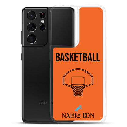 Basketball - Clear Case for Samsung®