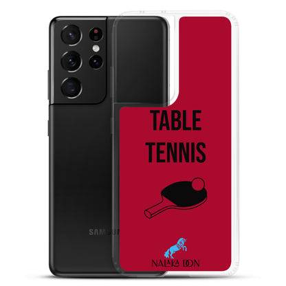 Table Tennis - Clear Case for Samsung®
