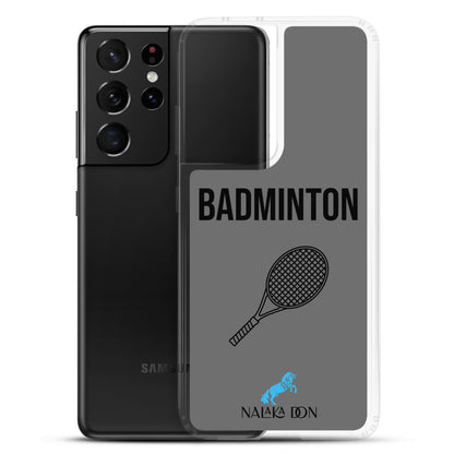 Badminton - Clear Case for Samsung®