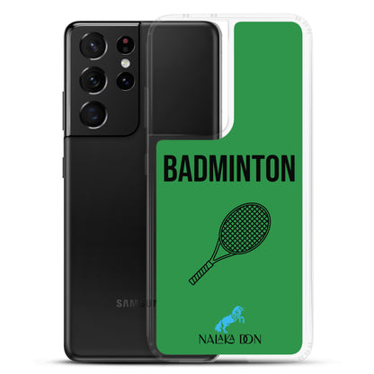 Badminton - Clear Case for Samsung®