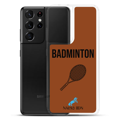 Badminton - Clear Case for Samsung®