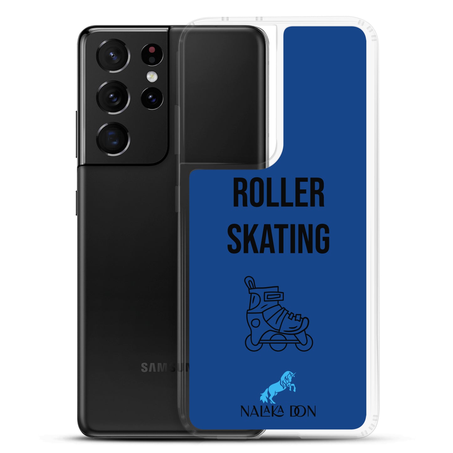 Roller Skating - Clear Case for Samsung®