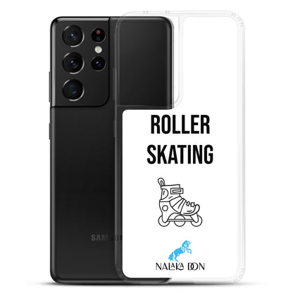 Roller Skating - Clear Case for Samsung®