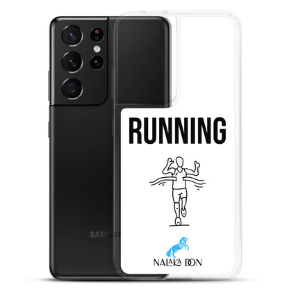 Running - Clear Case for Samsung®