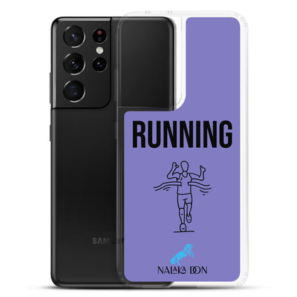 Running - Clear Case for Samsung®