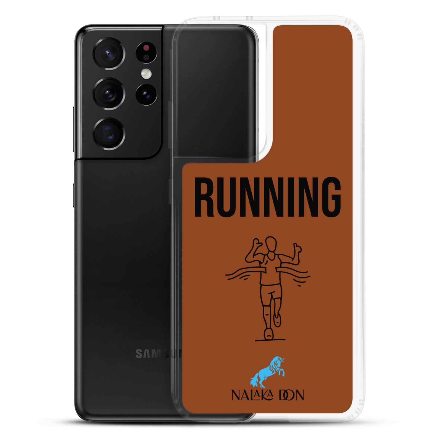 Running - Clear Case for Samsung®
