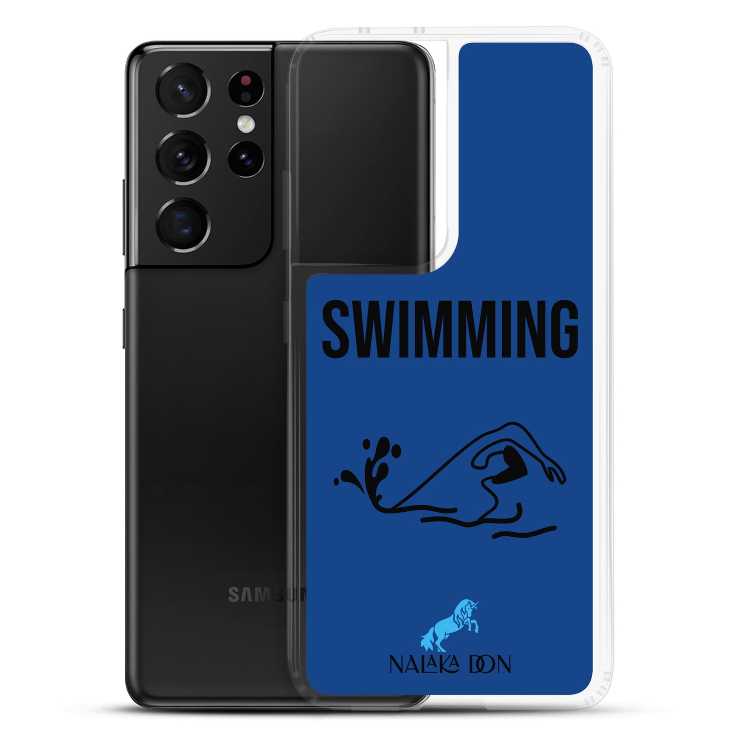 Swimming - Clear Case for Samsung®
