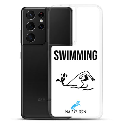 Swimming - Clear Case for Samsung®