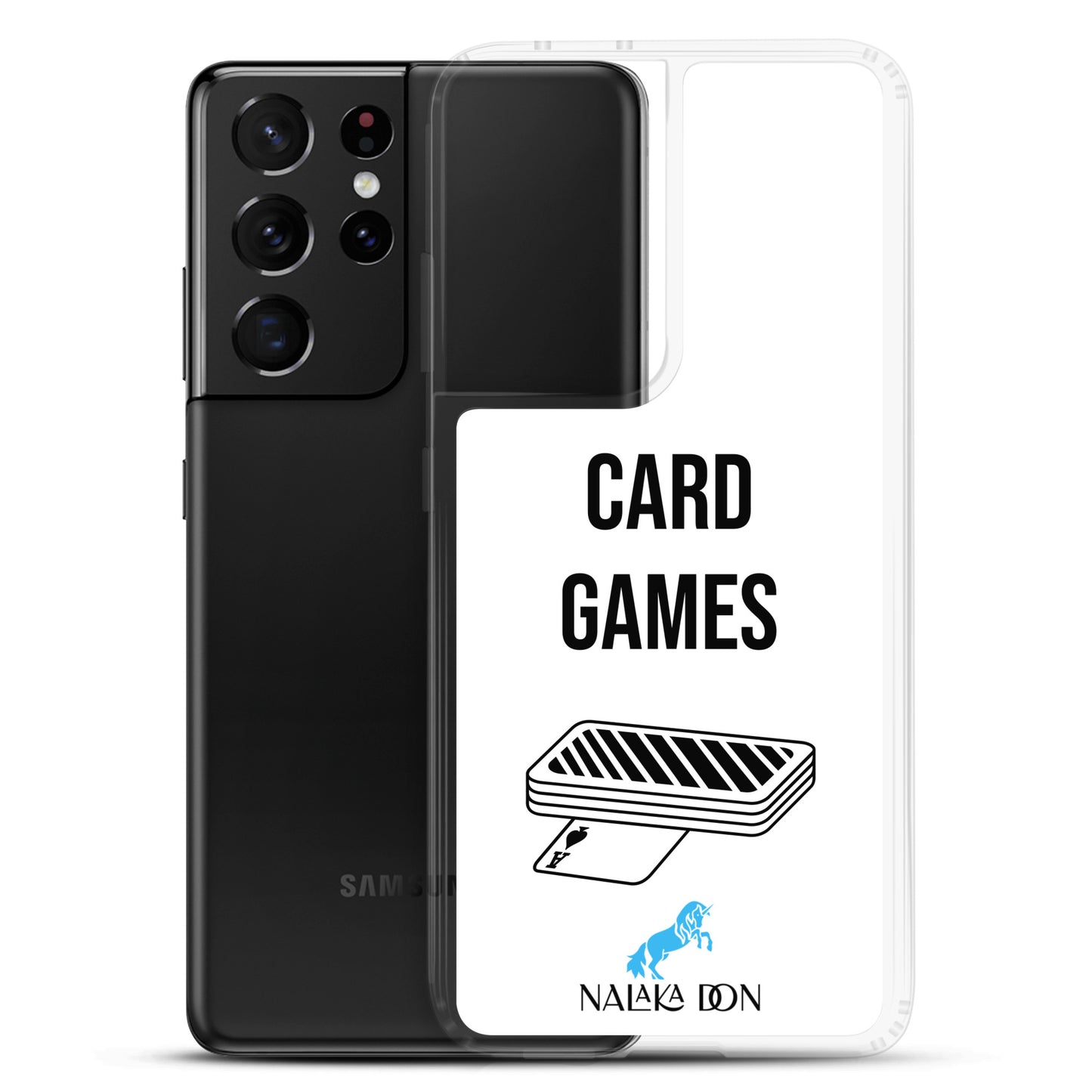 Card Games - Clear Case for Samsung®