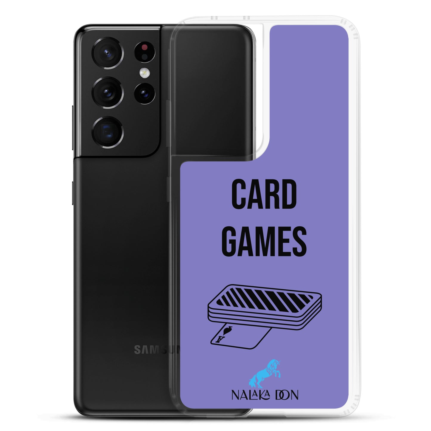 Card Games - Clear Case for Samsung®