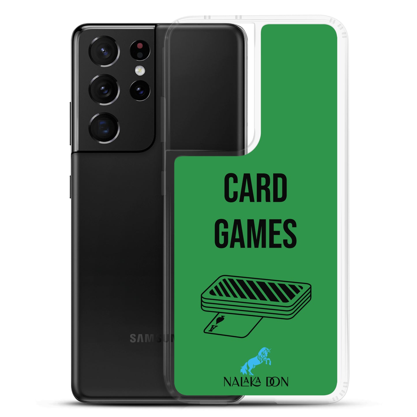 Card Games - Clear Case for Samsung®