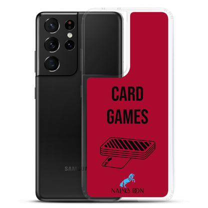 Card Games - Clear Case for Samsung®