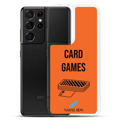 Card Games - Clear Case for Samsung®