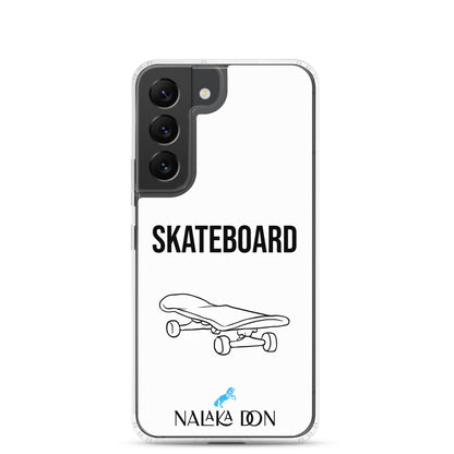 Skateboard - Clear Case for Samsung®