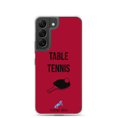 Table Tennis - Clear Case for Samsung®