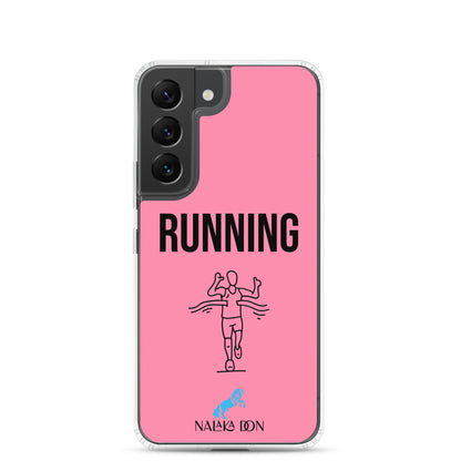 Running - Clear Case for Samsung®