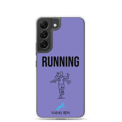 Running - Clear Case for Samsung®